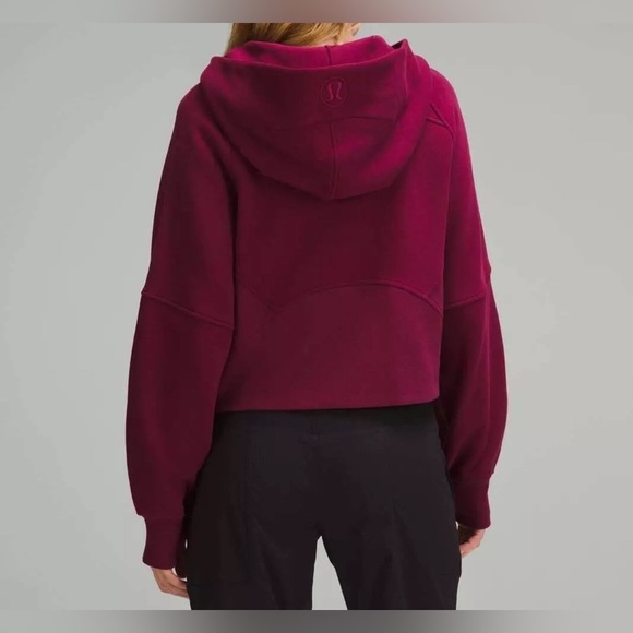 Lululemon Scuba Oversized Full-Zip Hoodie Deep-Luxe XS/S - Picture 2 of 6